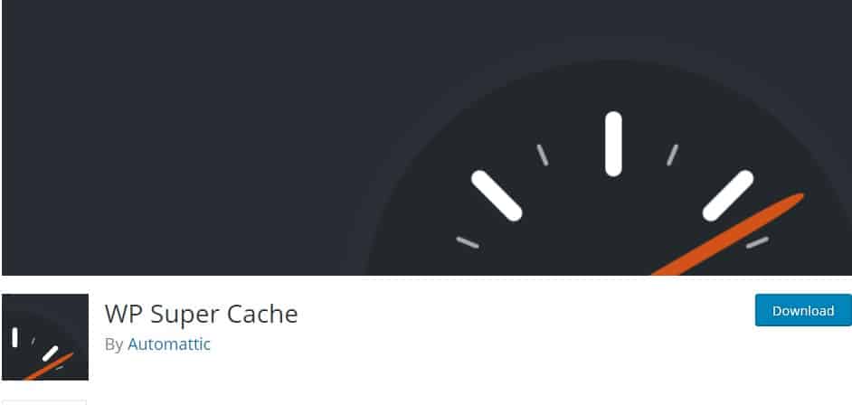 Plugin WP Super Cache